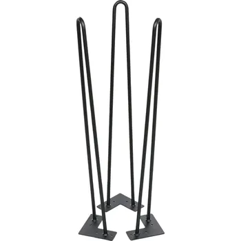 Stolová podnož Podnož SPIDER, dvojitá, 710 mm, černá