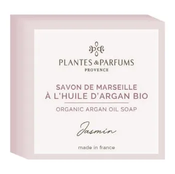 Mýdlo PLANTES & PARFUMS de Provence PLANTES ET PARFUMS Tuhé mýdlo Jasmín s BIO arganovým olejem 100g