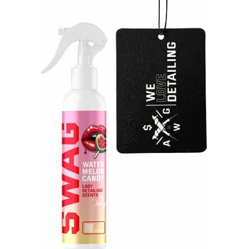 Vůně do auta SWAG AD SWAG Lady Watermelon Candy - Vůně do interiéru s visačkou (150ml)