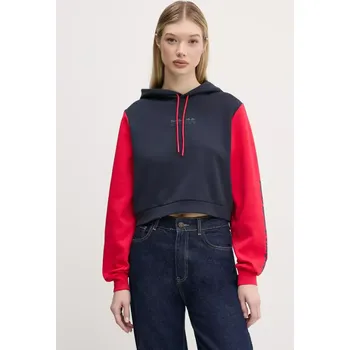 Pánská mikina Mikina Red Bull Racing x Pepe Jeans COLOUR BLOCK HOODY RL580007 námořnická modř 59X, vel. M