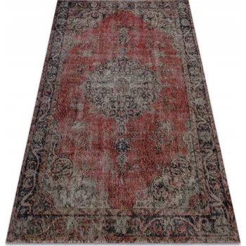 Koberec MODERNÍ KOBEREC 80x250 cm VINTAGE červený #BA130