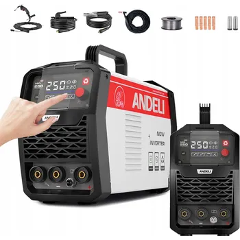 Svářečka INVERTOROVÁ SVÁŘEČKA 3V1 LED MMA TIG LIFT MIG 120A 220V Sada