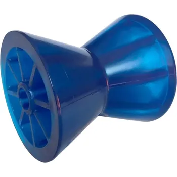 Rolna kuželová 4'' modrá PVC, pr. 87/50 mm, d=14,5 mm, l=92 mm