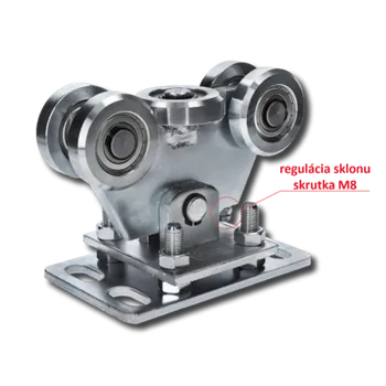 Nosný vozík 80x80mm