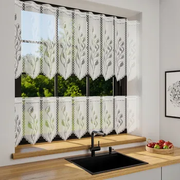 Obraz Žakárová Záclona na metry 40 cm