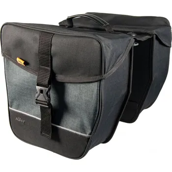 brašna na kolo Dvojbrašna na nosič KTM LINE CARRIER BAG DOUBLE snap IT 18 L