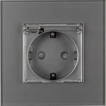 Elektrická zásuvka Elektrická zásuvka MIUUN Elektrická Zásuvka šedá