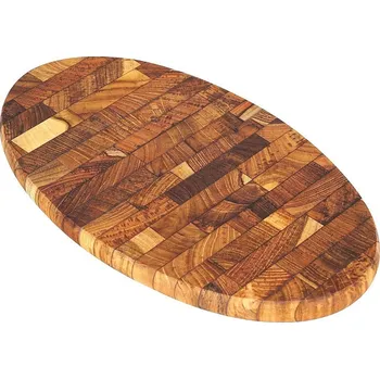 Kuchyňské prkénko DEOKORK Teakové prknénko CUMIN