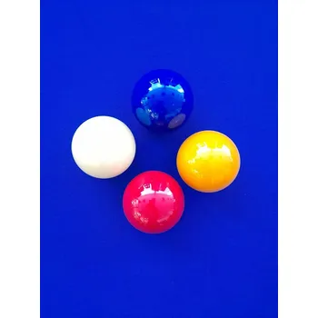 Kulečníková koule Koule karambol samostatná 61,5mm různé barvy Barva: žlutá