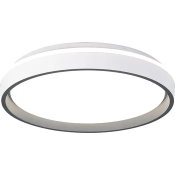 Mantra 9029 Verona, stopní svítidlo s dálkovým ovladačem LED 40W 2700-5000K, šedá/bílá, průměr 40cm