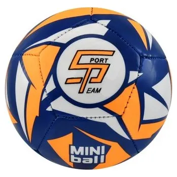 Fotbalový míč Fotbalový míč miniball SPORTTEAM®, modro-neon.oranžový