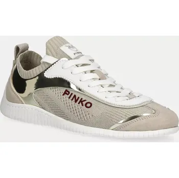 Pánská obuv Tenisky Pinko Reby zlatá barva, SS0061 T026 Z22 SS0061.T026.Z22 GLD, EUR 36