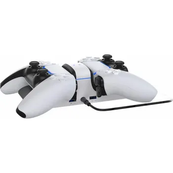 Hra pro PlayStation 5 Duální nabíjecí stanice Raptor Gaming pro podložky PS4 / PS5