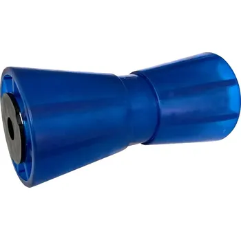 Přívěs k motorovému vozidlu Rolna kuželová 8'' modrá PVC, pr. 90/61 mm, d=17 mm, l=194 mm