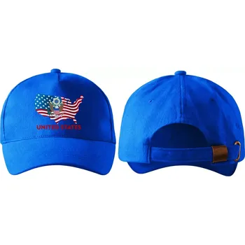 Kšiltovka kšiltovka s vlajkou USA , SPOJENÉ STÁTY modrá (pánská kšiltovka vlajka a znakem UNITED STATES)