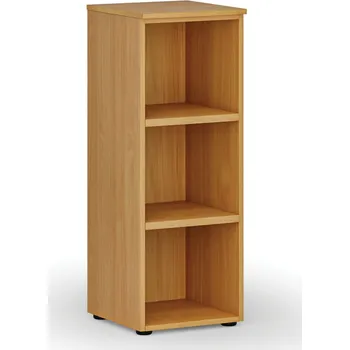 Kancelářská sestava Kancelářský regál PRIMO WOOD, 400 x 420 x 1087 mm, buk