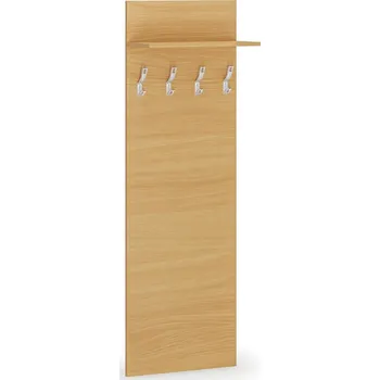 Věšák Věšáková stěna PRIMO, 4 háčky, police, buk