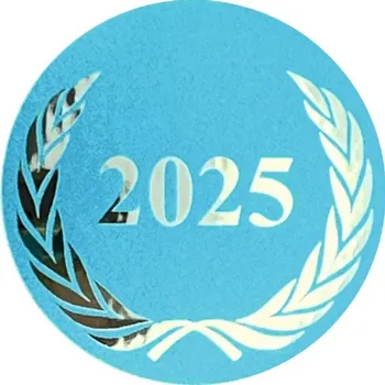 Poháry Bauer Emblém modrý metalický EM03, 5cm | Čísla