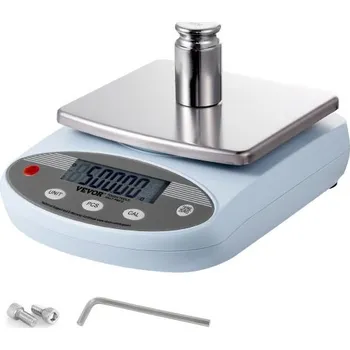 Laboratorní váha Analytická váha VEVOR, přesnost 3000 g x 0,01 g, vysoce přesná laboratorní váha, převod 13 jednotek, elektronická vědecká laboratorní váha, LCD displej, digitální váha na šperky pro laboratoř, šperky