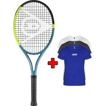 Tenisová raketa Dunlop SX 300 Tour 2025 vypletená + bonus funkční tričko - GRIP 4