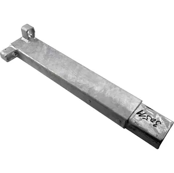 Příslušenství pro přívěs Sloupek PVV 350mm pro přední otevírací čelo Levý, uzávěr SAFEGRIP