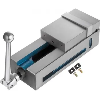 Svěrák Stolní upínací svěrák Vysoce přesný upínací svěrák Šířka čelistí 4 palce CNC svěrák s pevnou čelistí