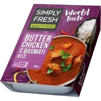 Hotové jídlo Simply Fresh Butter chicken s basmati rýží