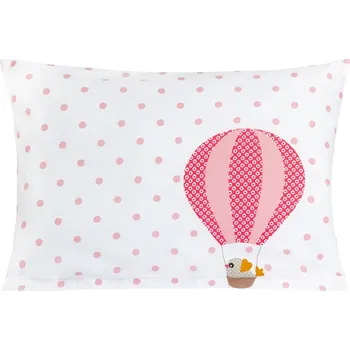 Dekorativní polštářek Bellatex Povláček bavlna 40x60cm na zip Balón růžová