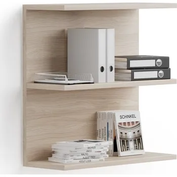 Kancelářská sestava Policový díl BLOCK, dub přírodní