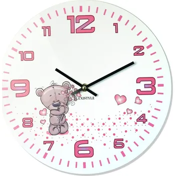 Hodiny Flexistyle z91a - dětské hodiny s medvídkem