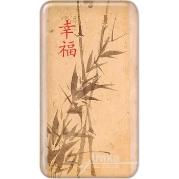 Kosmetické zrcátko Zrcátko Šťastný bambus, červený 50 x 90 mm/KT