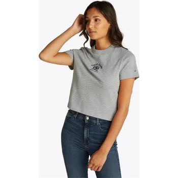 Dámské tričko Tričko Tommy Jeans Grey Htr 1090170 14 (L)