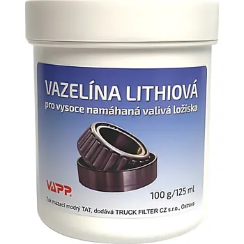 Plastické mazivo Vazelína modrá pro vysoce namáhaná ložiska 100g/125ml