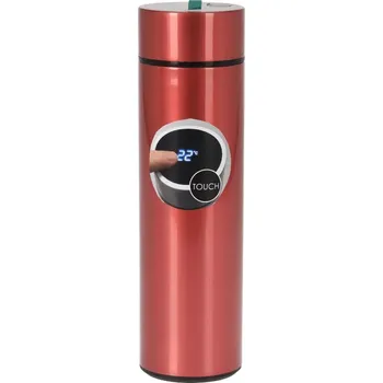 Termoska Termoska nerez s teploměrem 0,5 l červená KO-C80700890cerv
