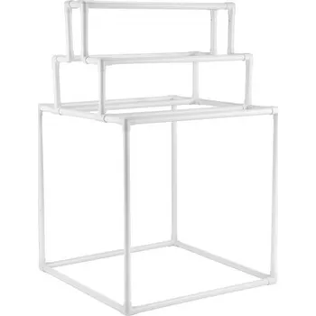 Držák na ručník Věšák na ručníky VEVOR, 8 tyčí, venkovní PVC držák na ručníky, volně stojící věšák na ručníky k bazénu, stojan vedle vířivky, venkovní a vnitřní sušák na prošívané deky, ideální do koupelny, vířivky, bílý