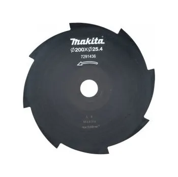 Pracovní nůž Fe Produkt Makita 191Y44-2 vyžínací nůž 8 zubů 200x25,4mm DUR194=new1916D4-8