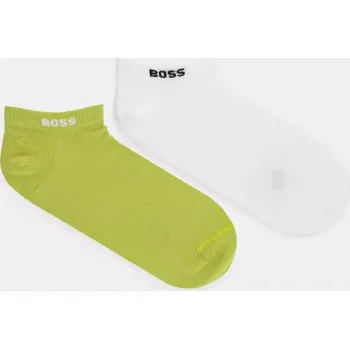 Pánské ponožky Ponožky BOSS 2P AS Uni Colors CC 2-pack pánské, zelená barva, 50467730 71X, vel. 39-42