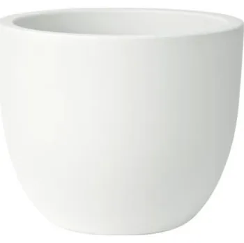 Květináč Mrazuvzdorný designový květináč 24cm - výběr barev Barva: Bílá