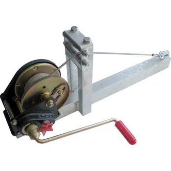 lanový naviják Naviják AL-KO BASIC 900 A (900 kg) odním. klika s lanem 6mm/10m a odnímat. držákem