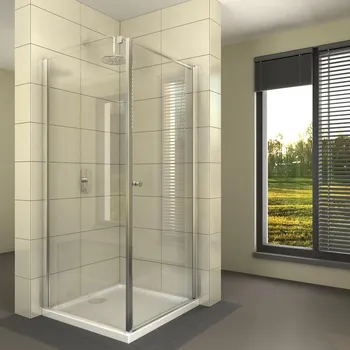 Radaway EOS KDJ 90 x 100 cm 37533-01-01NR sprchový kout pravý sklo Transparent