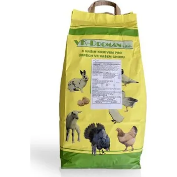 Krmivo pro hospodářské zvíře VK Drcman BR1 sypká - pro brojlery Velikost balení: 25kg