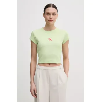 Tričko Calvin Klein Jeans LV047AB802 zelená 71X, vel. S