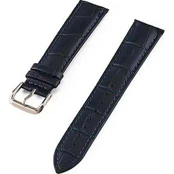 Řemínek na hodinky Kožený řemínek Ricardo Todi, modrý V2