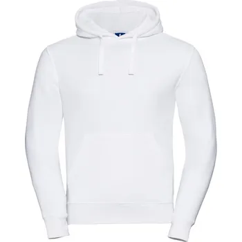 pracovní mikina Russell Mikina s kapucí Authentic 265M, pánská COT10265M00113-white 3XL Bílá