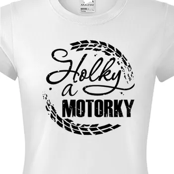 Dámské tričko Funkční trička Auta a motorky | Tričko Holky a motorky