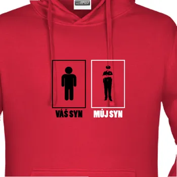 Pánská mikina Mikina Policisté | Mikina Syn policista