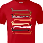 Tričko Akce | Dětské tričko s jezevčíky