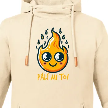 Pánská mikina Mikina Vtipná | Mikina s ohněm Pálí mi to
