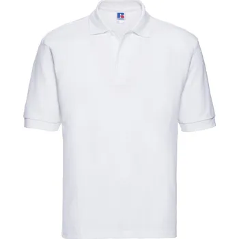Russell Polokošile 539M, krátký rukáv COT10539M00115-white Bílá 5XL
