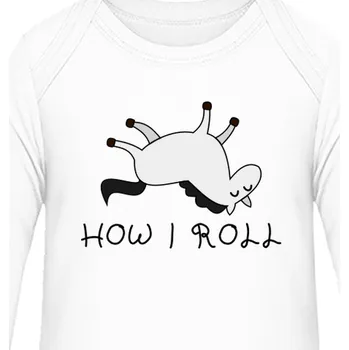 Kojenecký body Dětské body Koně a koňáci | Dětské body How I roll